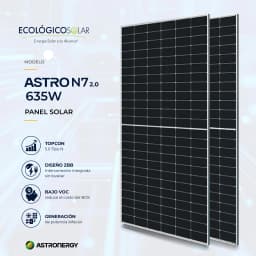  Panel Solar Tipo N7 2.0- ASTRONERGY 635W N7CHSM72N(DG)/F-BH(182)  1