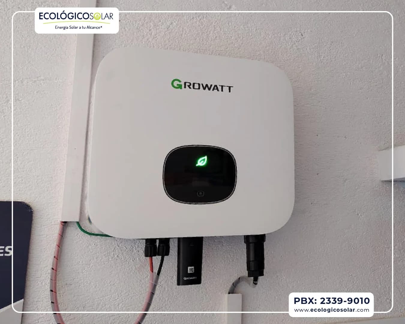 Aplicación Residencial - Inversor Growatt MIN 6000TL-X2